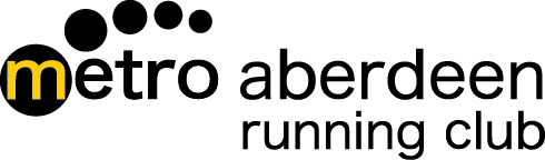 Metro Running Club Aberdeen Metro Logo